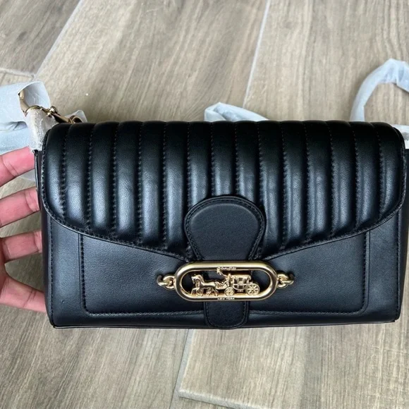 Coach Jade quilted shoulder crossbody bag - Picture 3 of 5